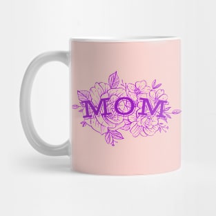 Mom Floral Mug